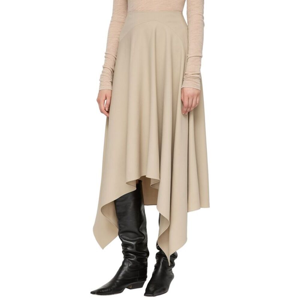 Lafayette 148 New York Womens  Wool-Blend Handkerchief Skirt
